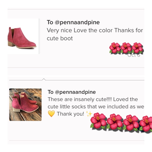 BURGUNDY BOOTIE - Picture 3 of 4